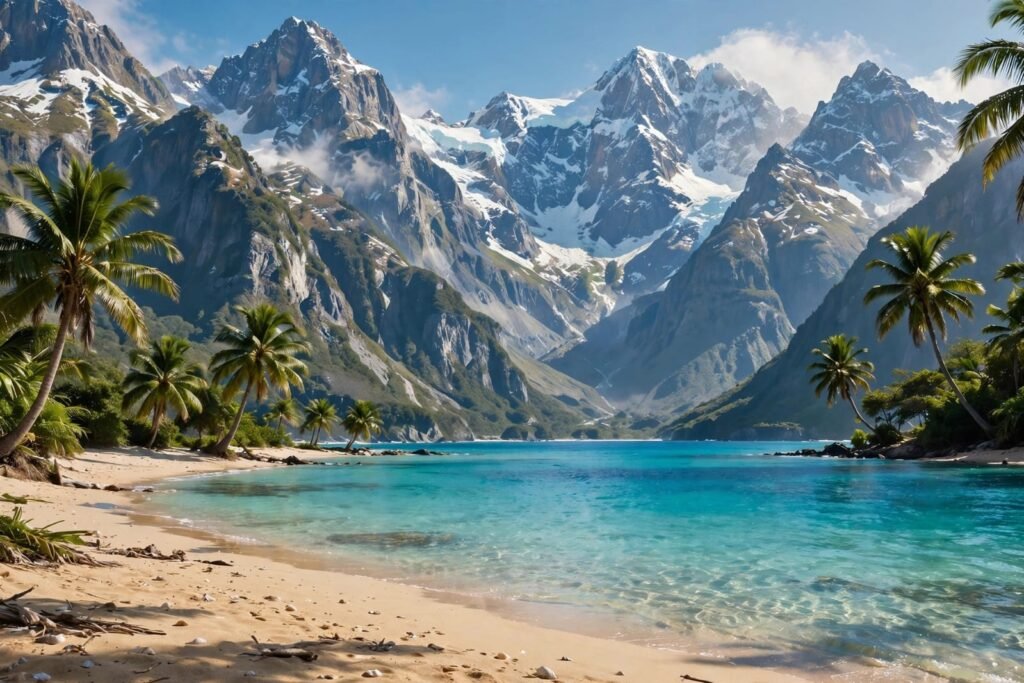 Mountains or beach