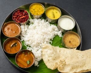 South indian thali